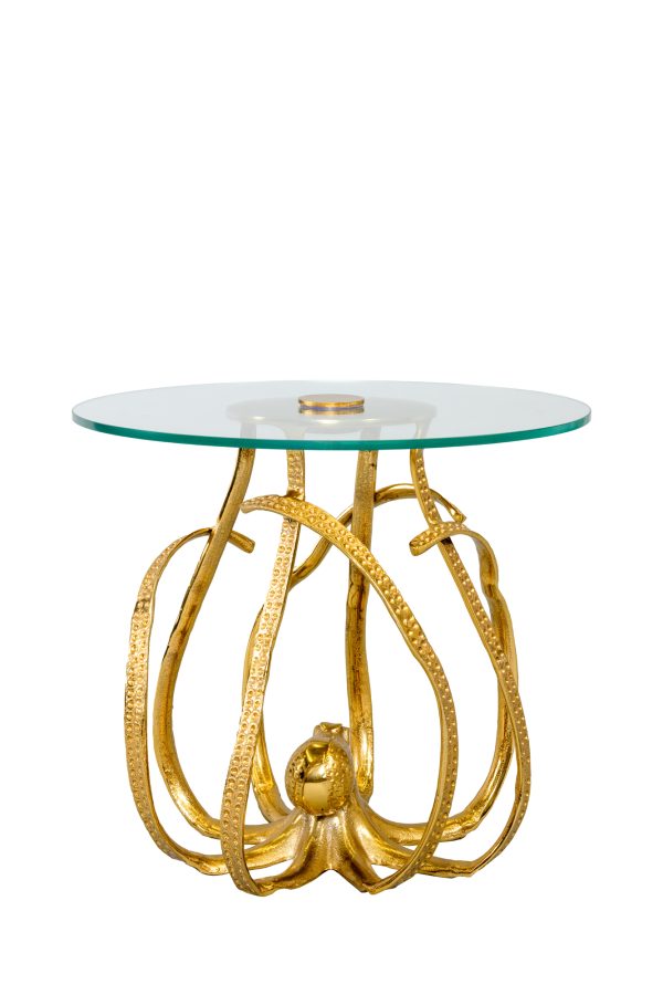 Кофейный стол "Осьминог" золото 0.42x0.46x0.46м — изображение 2