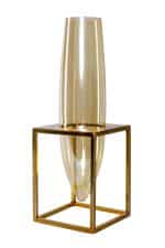 Ваза на золотом подстолье высокая 0.5x0.175x0.18м — изображение 2