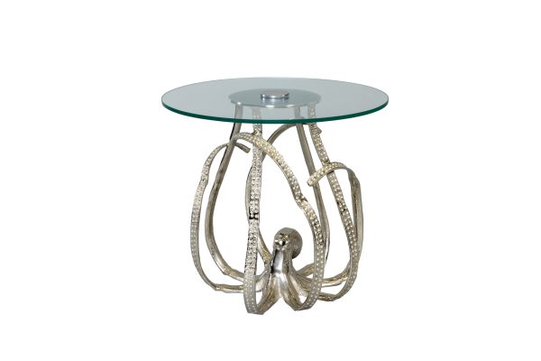 Кофейный стол "Осьминог" серебро 0.42x0.46x0.46м — изображение 2