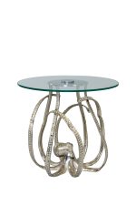 Кофейный стол "Осьминог" серебро 0.42x0.46x0.46м