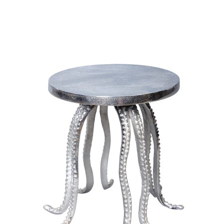 Приставной стол "Осьминог" серебро  0.37x0.32x0.32м