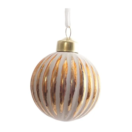 Елочное украшение Шар полоска 6 см
