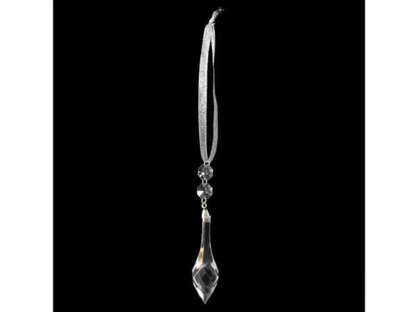 Украшение новогоднее Подвеска белый — изображение 2