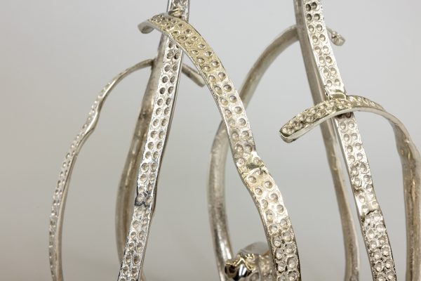 Кофейный стол "Осьминог" серебро 0.42x0.46x0.46м — изображение 4