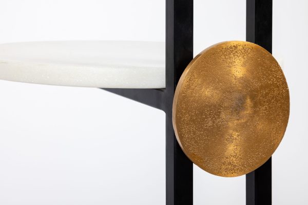 92d843b05e06c16f7331b94854fb413c Приставной столик Point белый 0.7x0.28x0.28м — изображение 4