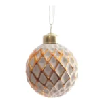 Елочное украшение Шар ромб 6 см