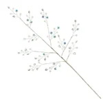 Ветка декоративная со стразами 71 см