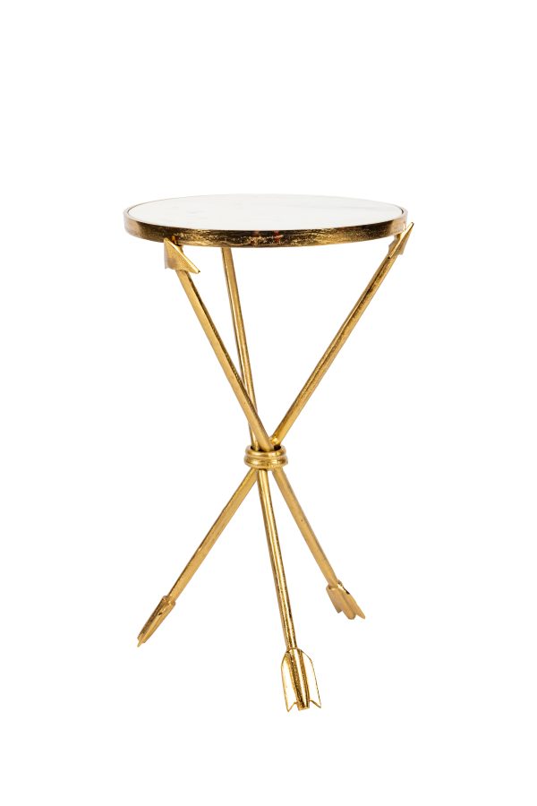 9a8dfe76b6b7fa9d012714288131fb13 Кофейный столик золотая стрела мрамор 0.65x0.36x0.36м — изображение 2
