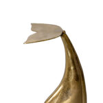 Кофейный стол "Кит" золото 0.55x0.46x0.2м