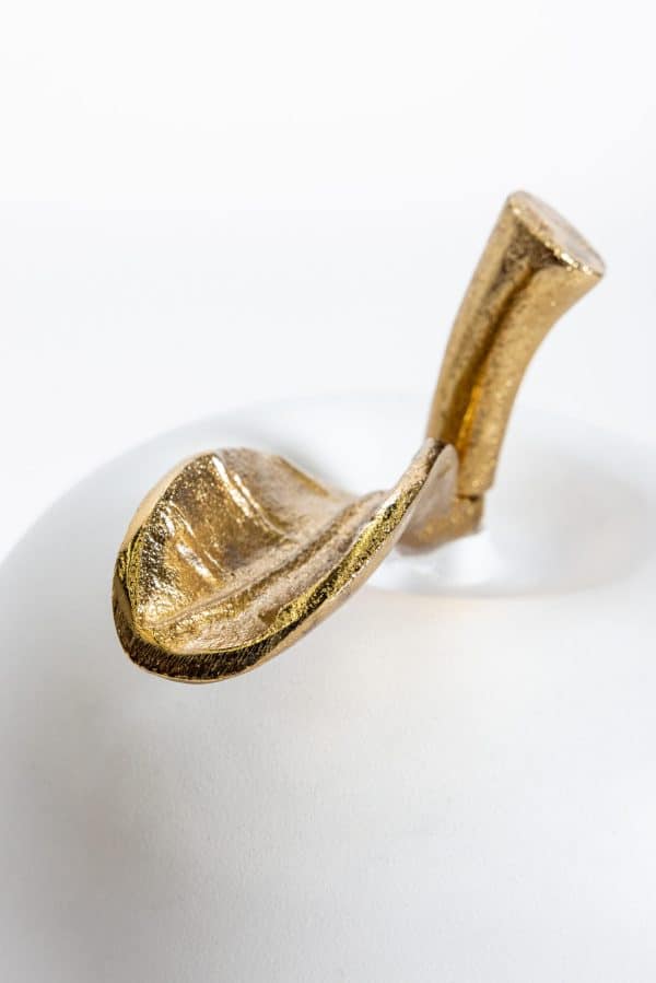 Статуэтка яблоко с золотым листом 0x0x0м — изображение 3