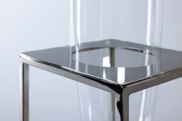 Ваза на серебряном подстолье высокая 0.5x0.175x0.18м — изображение 3