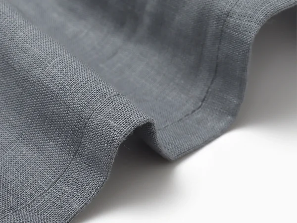 Скатерть льняная Linen collection grey 145х180 см серый — изображение 2