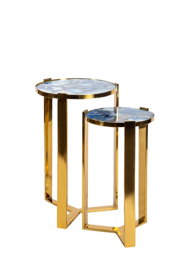 bc3ee4254191abf8e3c454bb0e04b56f Кофейный столик Blue Agate gold S 0.51x0.27x0.27м — изображение 5