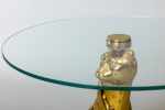 Кофейный стол "Леопард" золото 0.56x0.58x0.58м — изображение 3