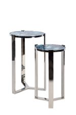 Кофейный столик Blue Agate silver S 0.51x0.27x0.27м — изображение 5