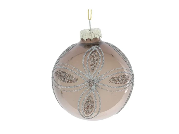 Набор из 12шт Украшение новогоднее Шар золотистый — изображение 2