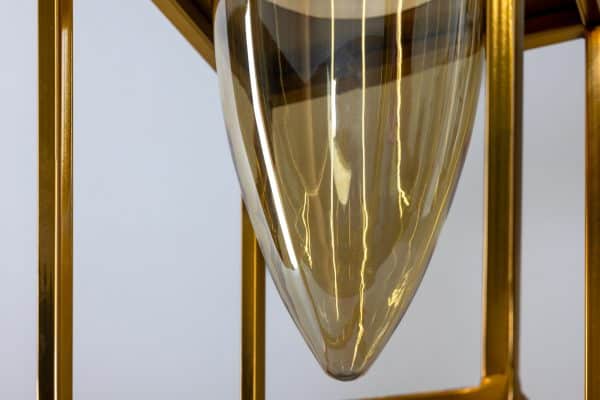 Ваза на золотом подстолье высокая 0.5x0.175x0.18м — изображение 5