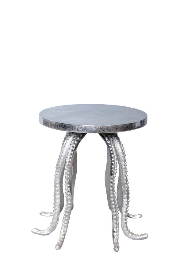 e71ff58a681e58f8a3a135f9edc1868e Приставной стол "Осьминог" серебро  0.37x0.32x0.32м — изображение 2