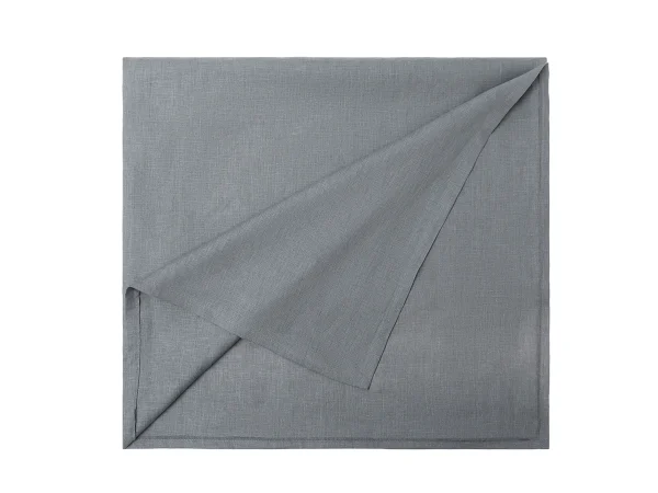 Скатерть льняная Linen collection grey 145х180 см