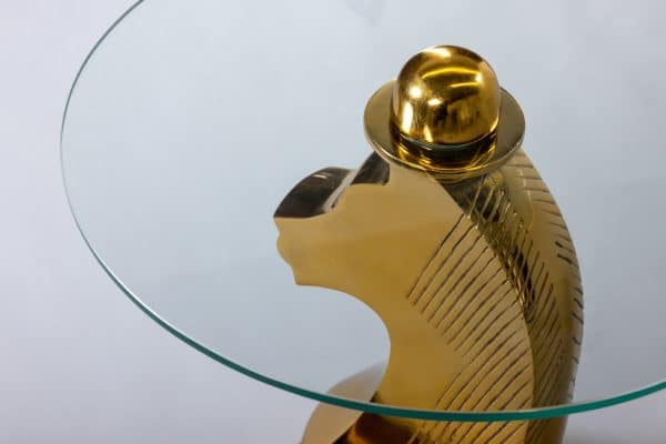 Кофейный стол "Лошадь" золото 0.56x0.46x0.46м — изображение 3