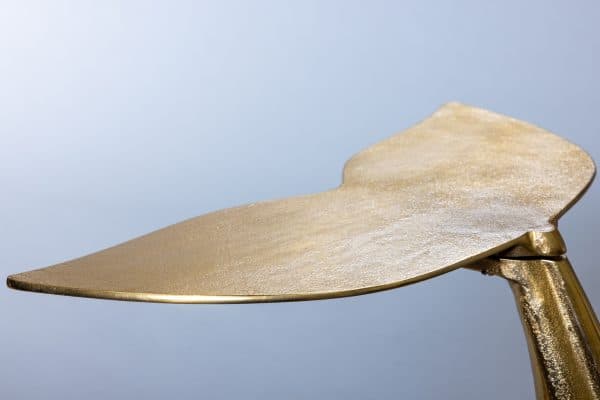 Кофейный стол "Кит" золото 0.55x0.46x0.2м — изображение 3