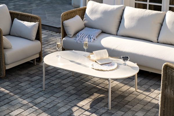 "Аликанте" лаунж-зона из искусственного ротанга, цвет соломенный — изображение 5