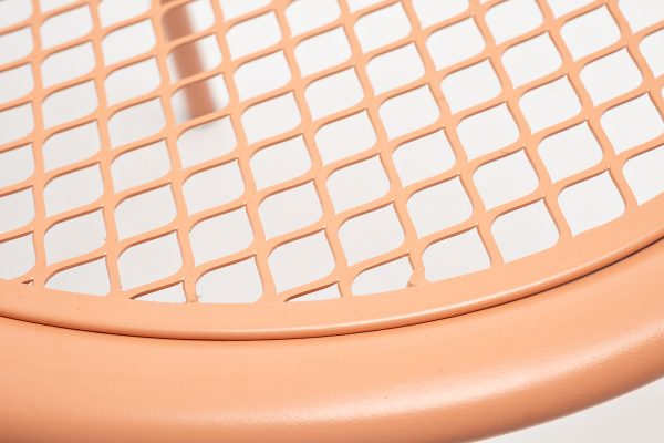 "Аполлон" стул с обработкой против ржавчины, стальной каркас, цвет светло-коралловый — изображение 4