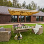 "Аффогато" обеденная группа из искусственного ротанга