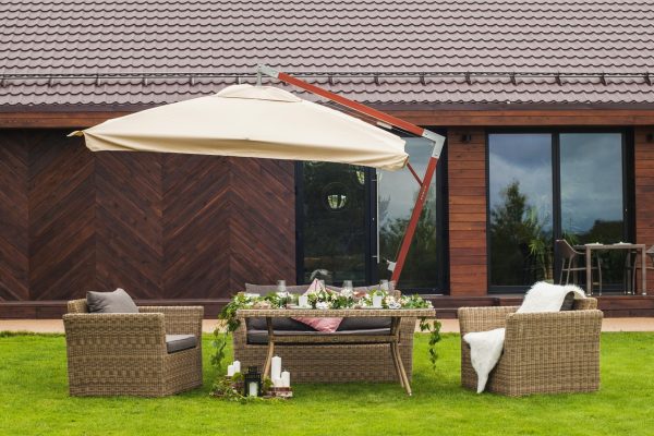 "Аффогато" обеденная группа из искусственного ротанга, цвет соломенный — изображение 5