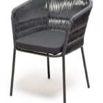 "Бордо" стул плетеный из роупа (колос)