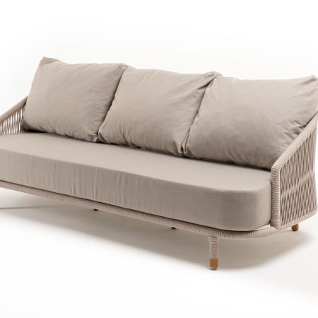 "Верона" диван 3-местный плетеный из роупа