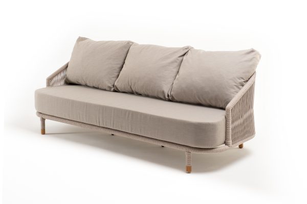 "Верона" диван 3-местный плетеный из роупа