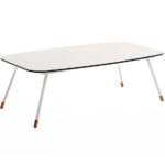 "Верона" журнальный стол из HPL 120х65