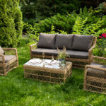 "Гранд Латте" лаунж-зона из искусственного ротанга