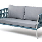 "Диего" диван 2-местный плетеный из роупа