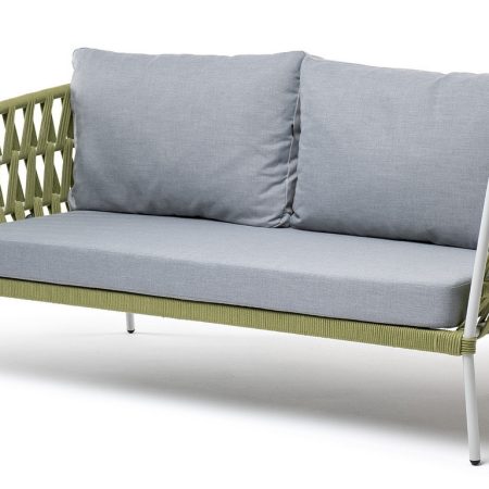 "Диего" диван 2-местный плетеный из роупа