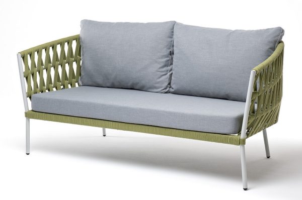 "Диего" диван 2-местный плетеный из роупа