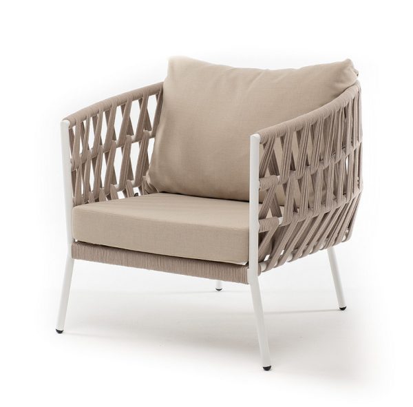 "Диего" кресло плетеное из роупа