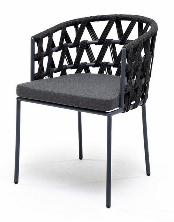 "Диего" стул плетеный из роупа