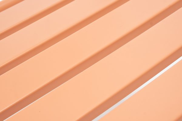 "Дионис" стул с обработкой против ржавчины, стальной каркас, цвет светло-коралловый — изображение 5