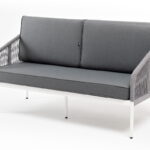 "Канны" диван 2-местный плетеный из роупа