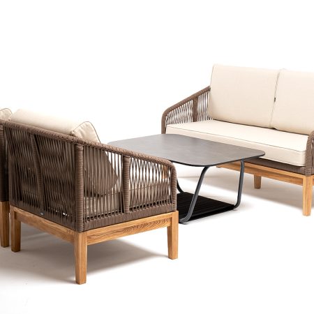"Канны" диван 2-местный плетеный из роупа