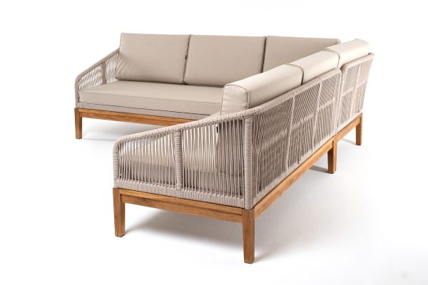 роуп бежевый круглый