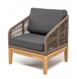 "Канны" кресло плетеное из роупа