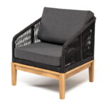 "Канны" кресло плетеное из роупа