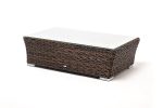 "Капучино" журнальный столик из искусственного ротанга (гиацинт)