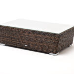 "Капучино" журнальный столик из искусственного ротанга (гиацинт)