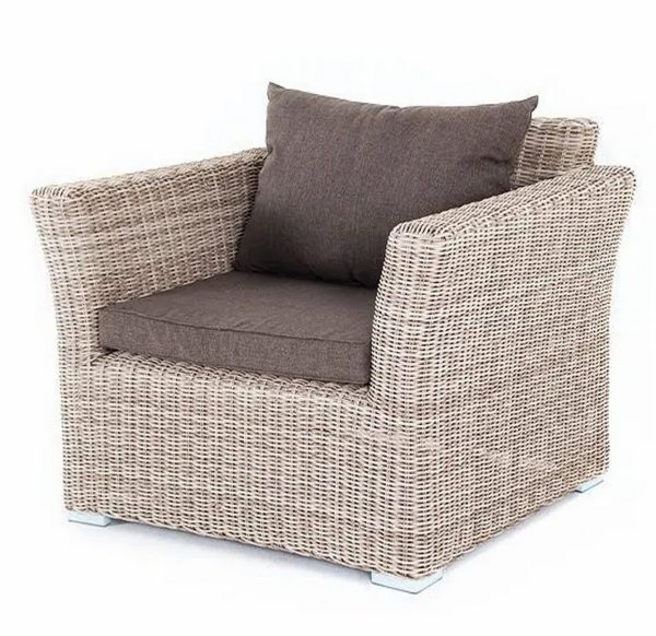 "Капучино" кресло из искусственного ротанга