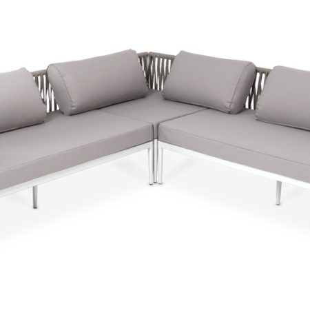 "Касабланка" диван модульный плетеный из роупа