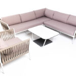 "Касабланка" модульная лаунж-зона из роупа (веревки)